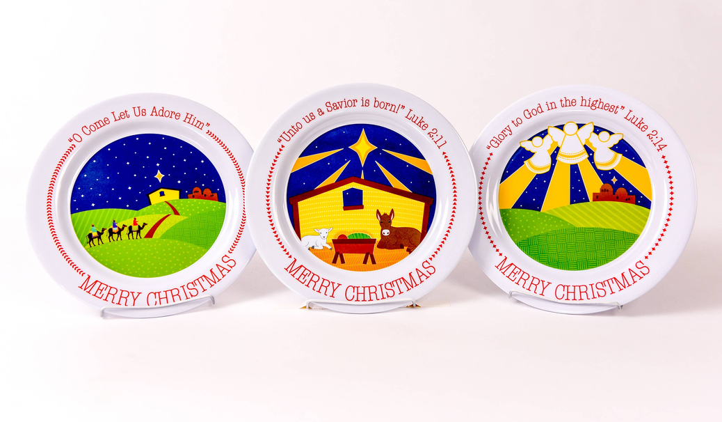 Wisemen Christmas Plate-2