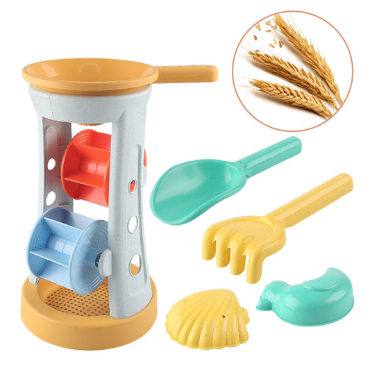 Children Wheat Straw Play Sandy Beach Toys