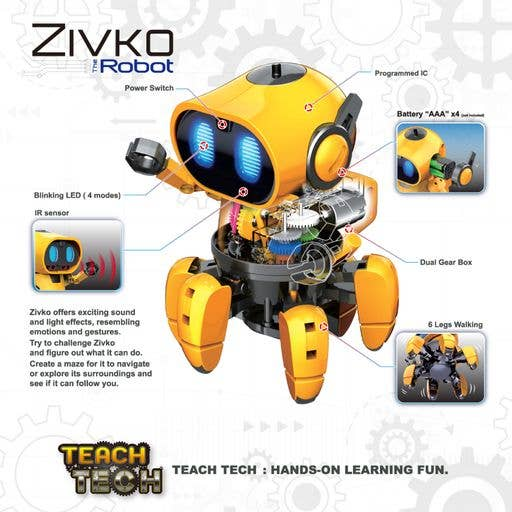 Zivko The Robot (Interactive Robot) Kit-3