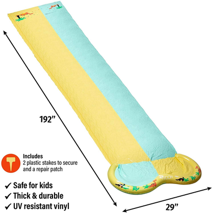 Double Slip and Slide for Kids-3