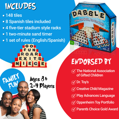 Dabble Word Game Ages 8 And Above-2