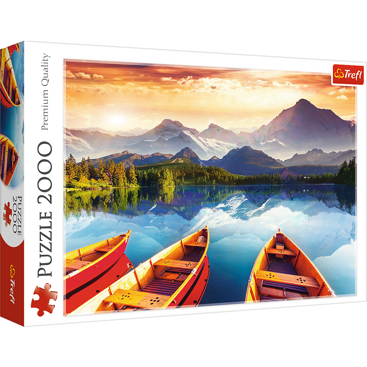 2000 piece Jigsaw Puzzles - Crystal lake