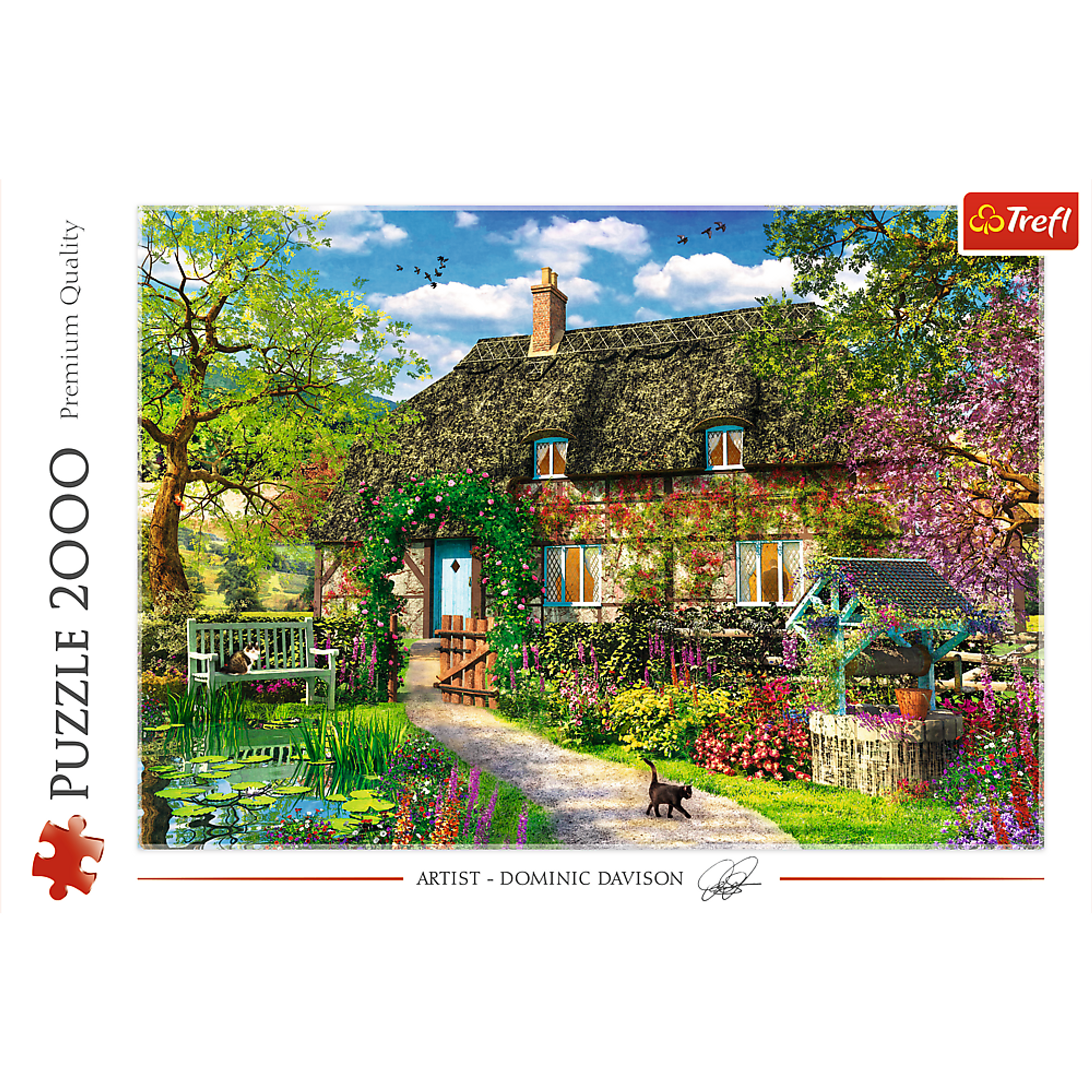 2000 piece Jigsaw Puzzles - Country Cottage-3