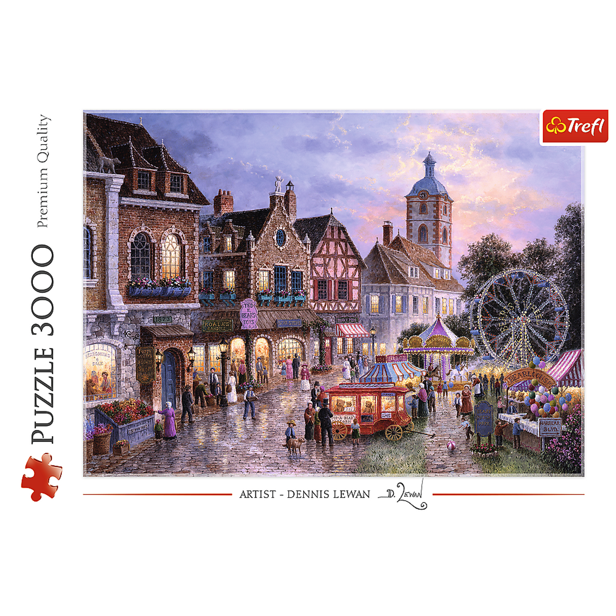 3000 piece Jigsaw Puzzles - Funfair-3