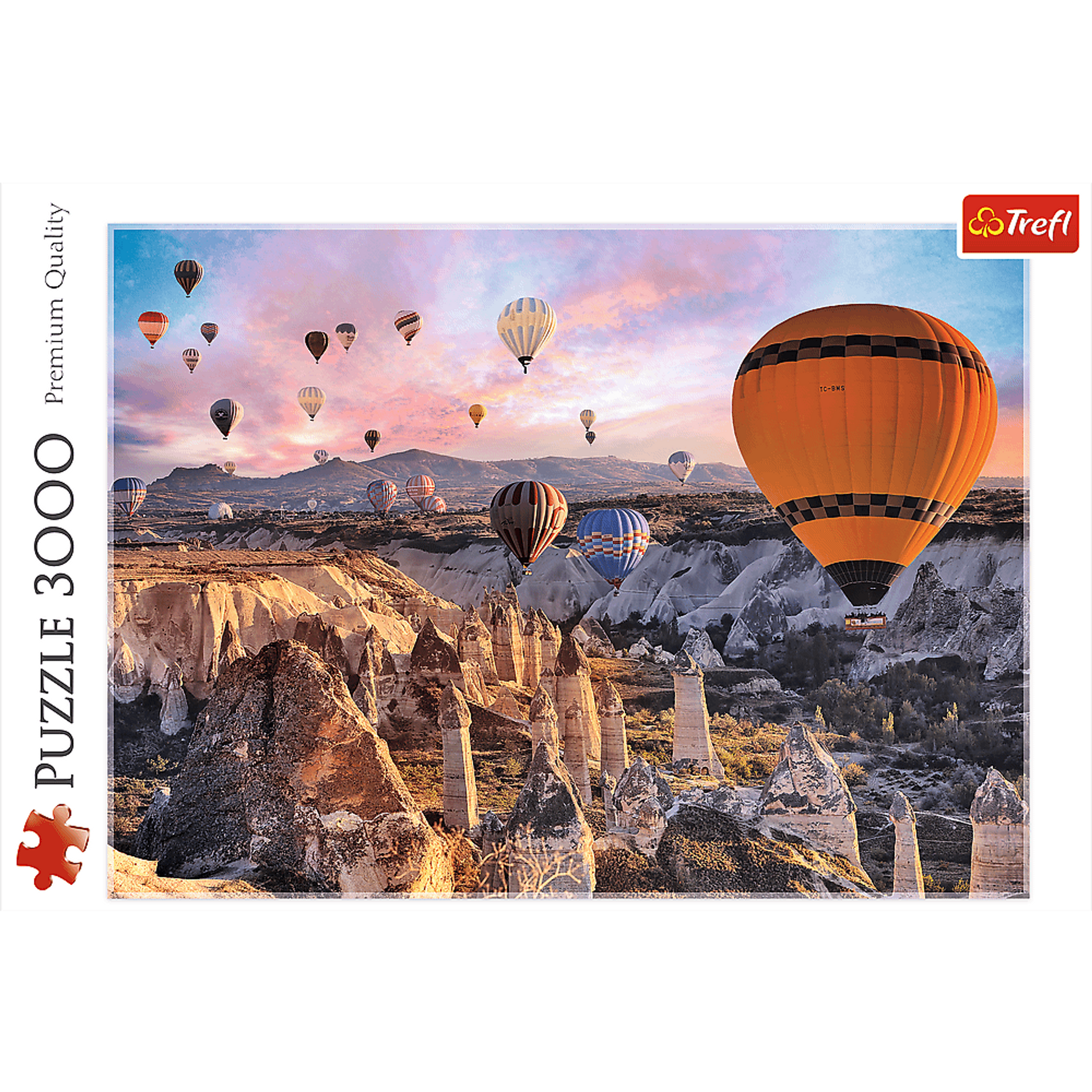 3000 piece Jigsaw Puzzles - Balloons over Cappadocia-2