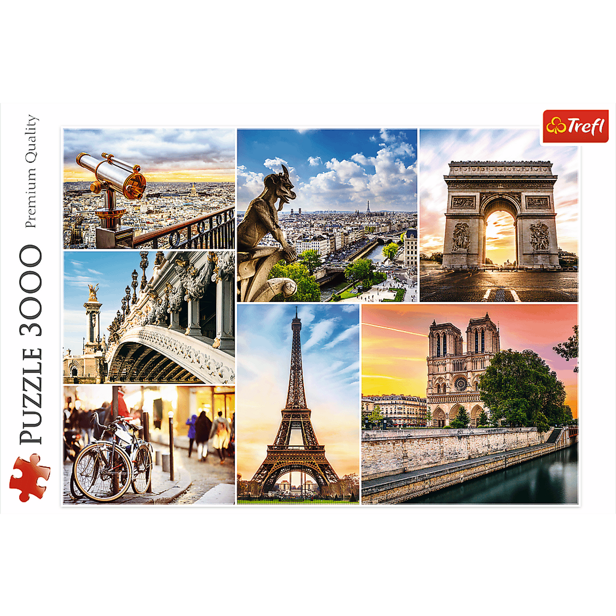 3000 piece Jigsaw Puzzles - Magic of Paris-2