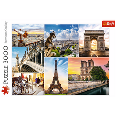 3000 piece Jigsaw Puzzles - Magic of Paris-2