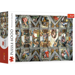 6000 piece Jigsaw Puzzles - Sistine Chapel ceiling
