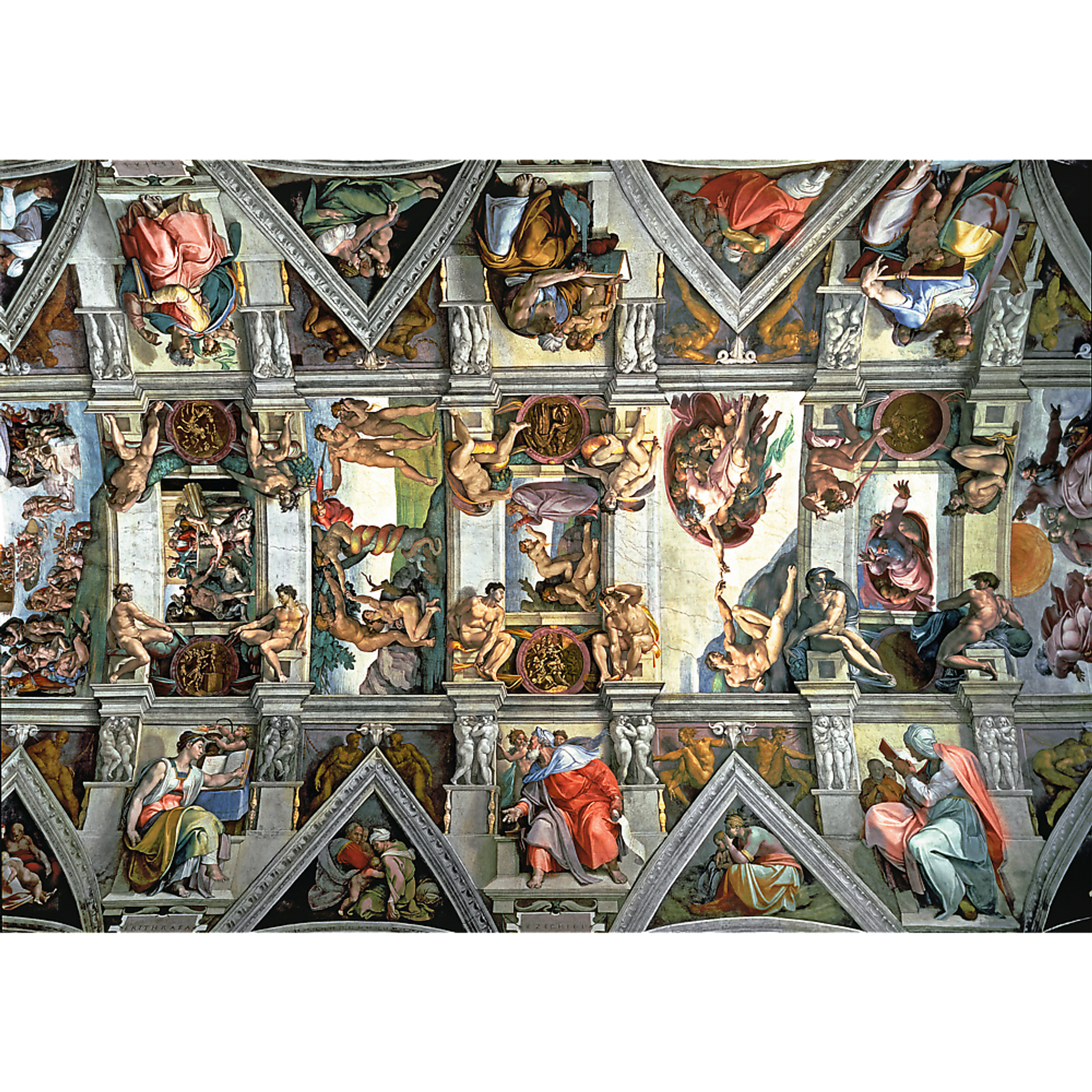 6000 piece Jigsaw Puzzles - Sistine Chapel ceiling-2