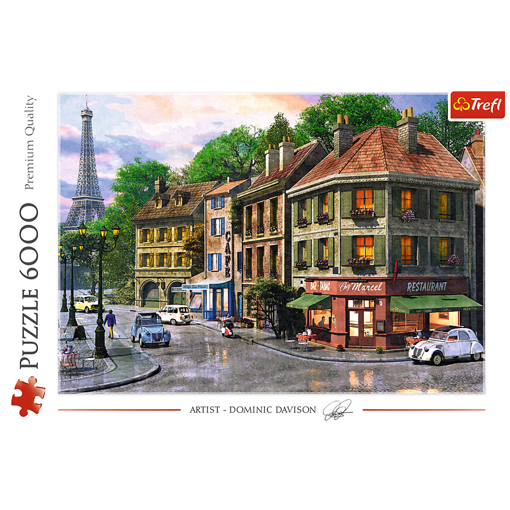 6000 piece Jigsaw Puzzles - Street of Paris-2
