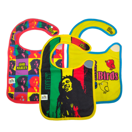 Bob Marley Extra Soft Bibs 3 Pack