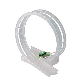 Bend A Path 360 Loop-de-Loop Clear Track Expansion Pack with Green 5LED trick SUV-2