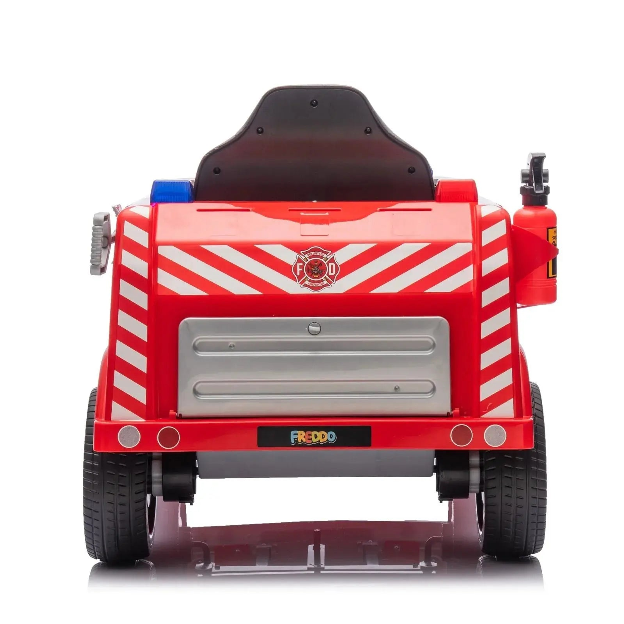 12V Freddo Fire Truck 1 Seater Ride on-9