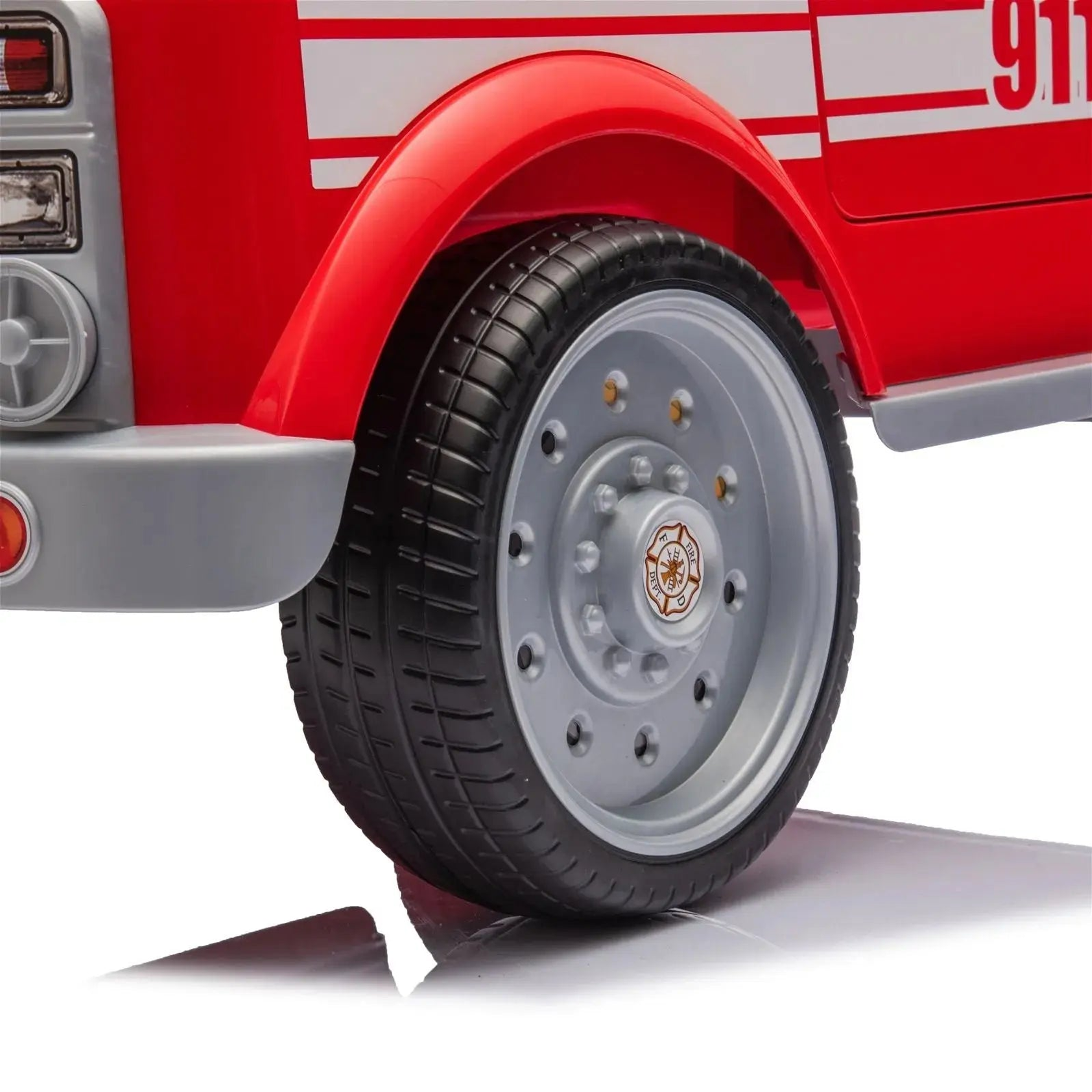 12V Freddo Fire Truck 1 Seater Ride on-10