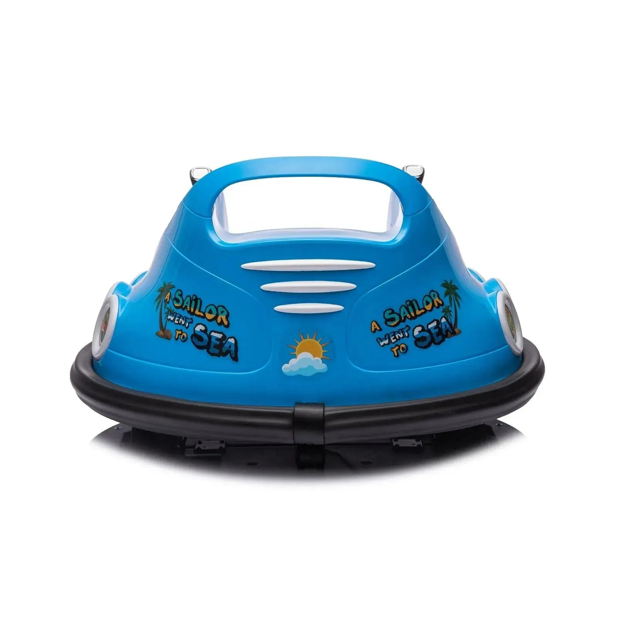 12V Freddo Bumper Car 1 Seater Ride on for Kids Blue-3