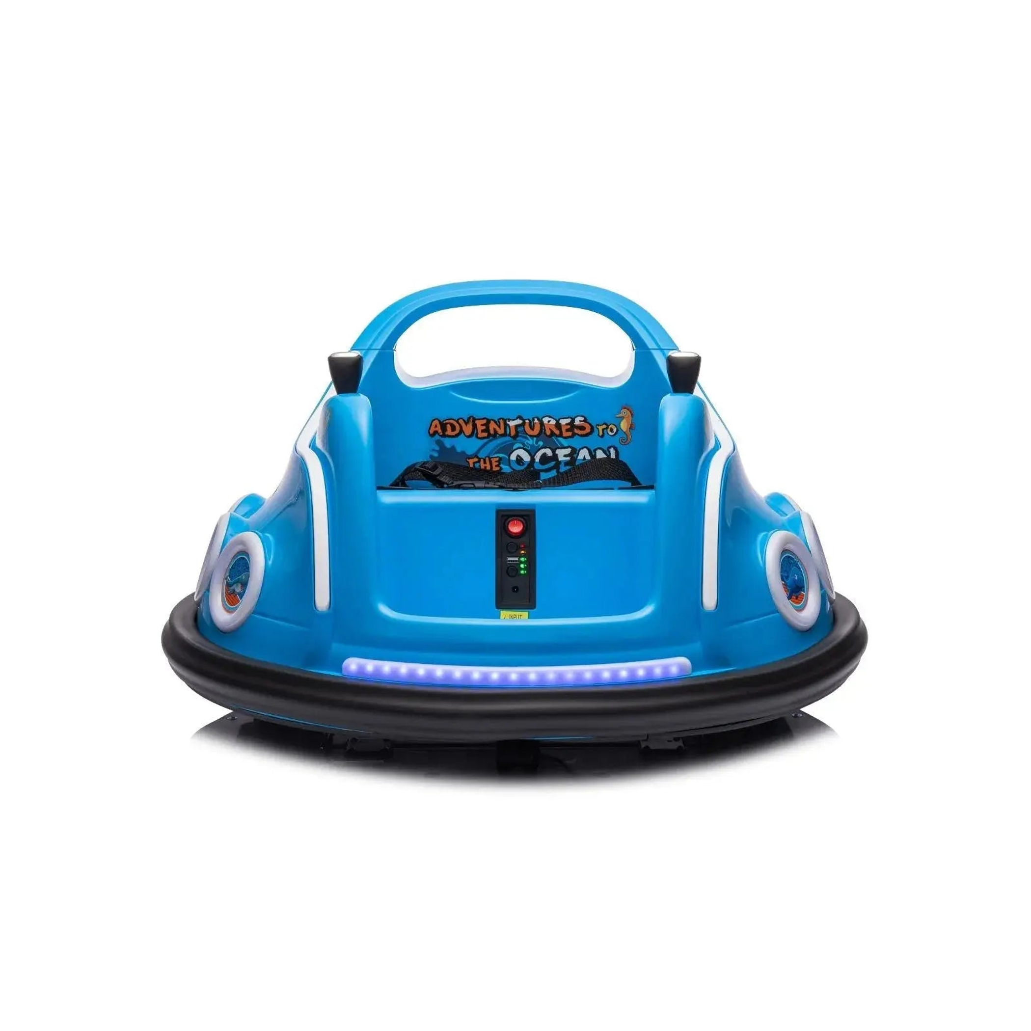 12V Freddo Bumper Car 1 Seater Ride on for Kids Blue-4