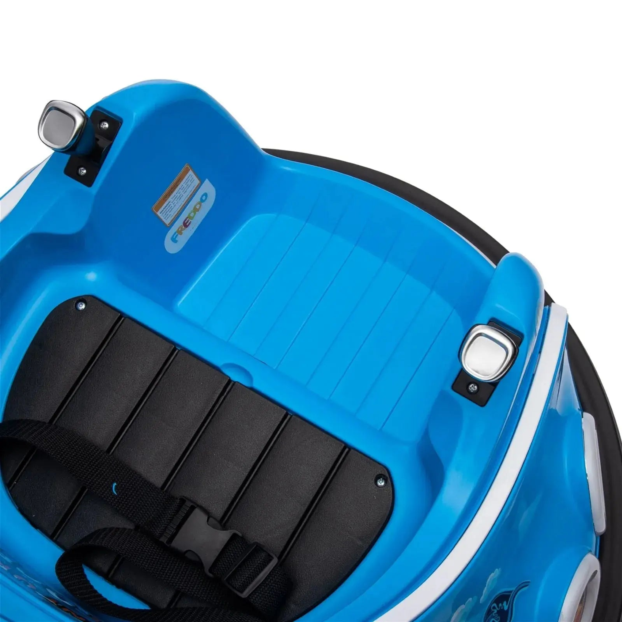 12V Freddo Bumper Car 1 Seater Ride on for Kids Blue-7