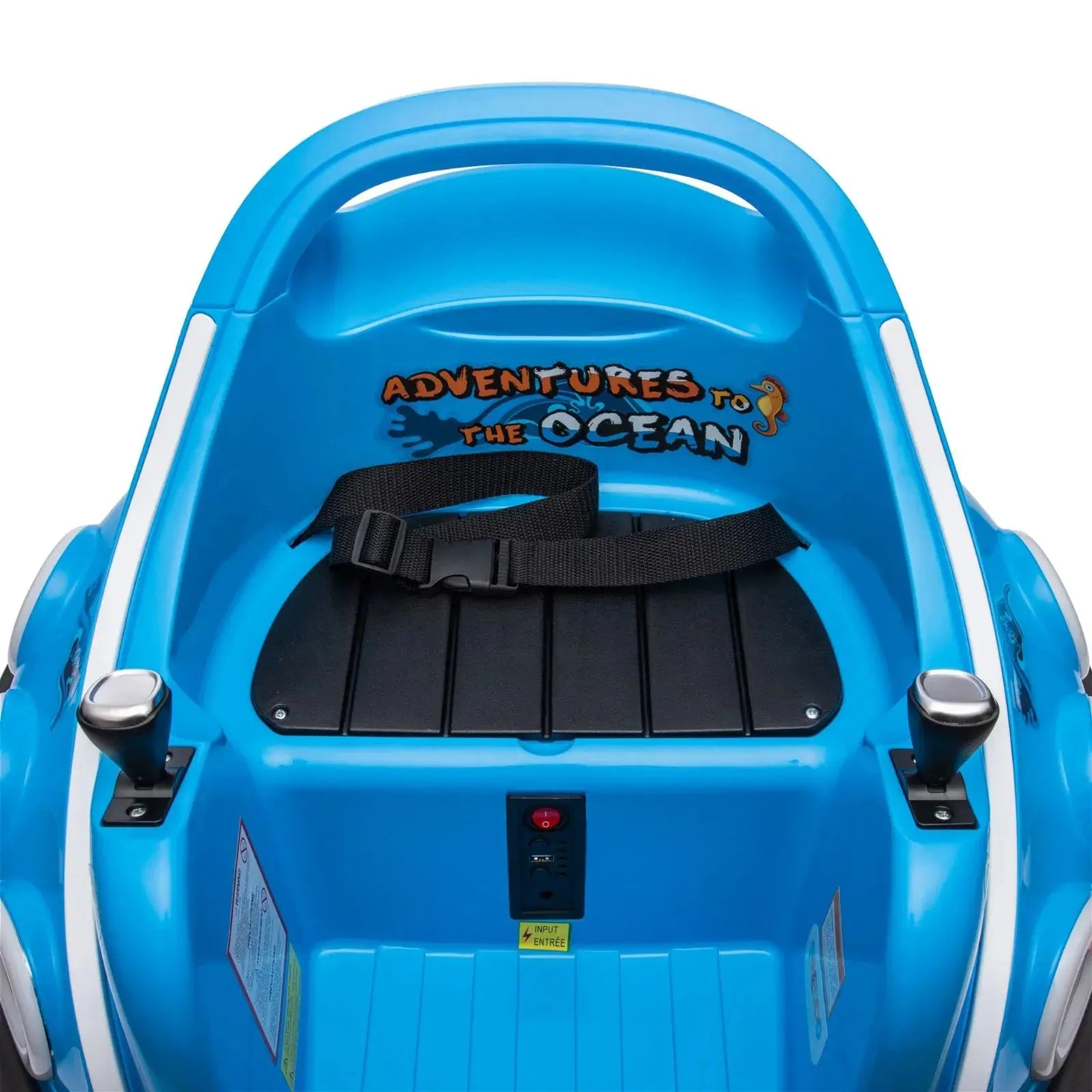 12V Freddo Bumper Car 1 Seater Ride on for Kids Blue-8