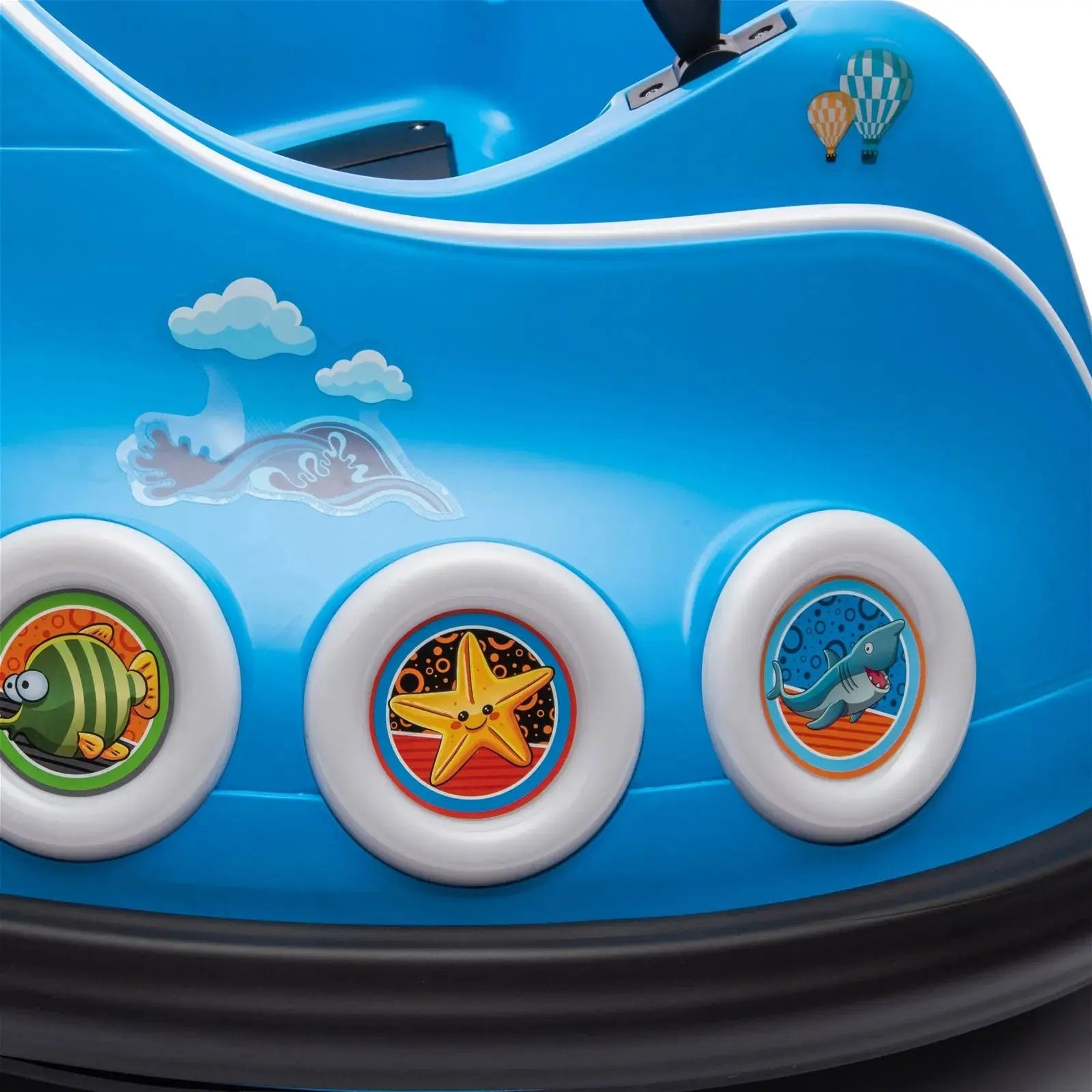 12V Freddo Bumper Car 1 Seater Ride on for Kids Blue-9