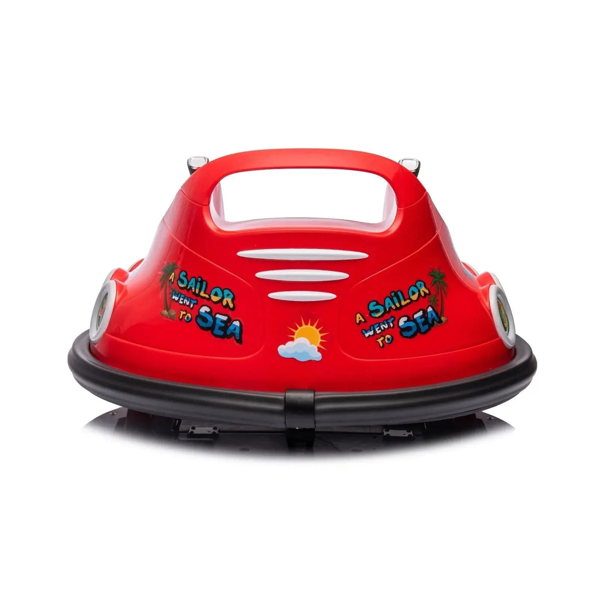12V Freddo Bumper Car 1 Seater Ride on for Kids Red-3
