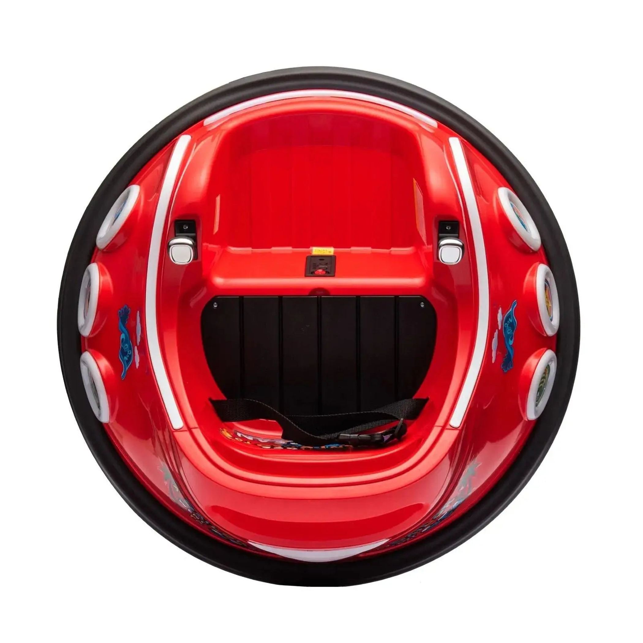 12V Freddo Bumper Car 1 Seater Ride on for Kids Red-6