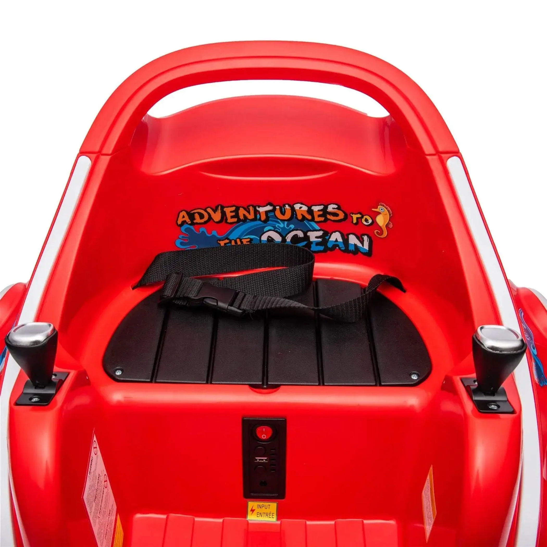 12V Freddo Bumper Car 1 Seater Ride on for Kids Red-8