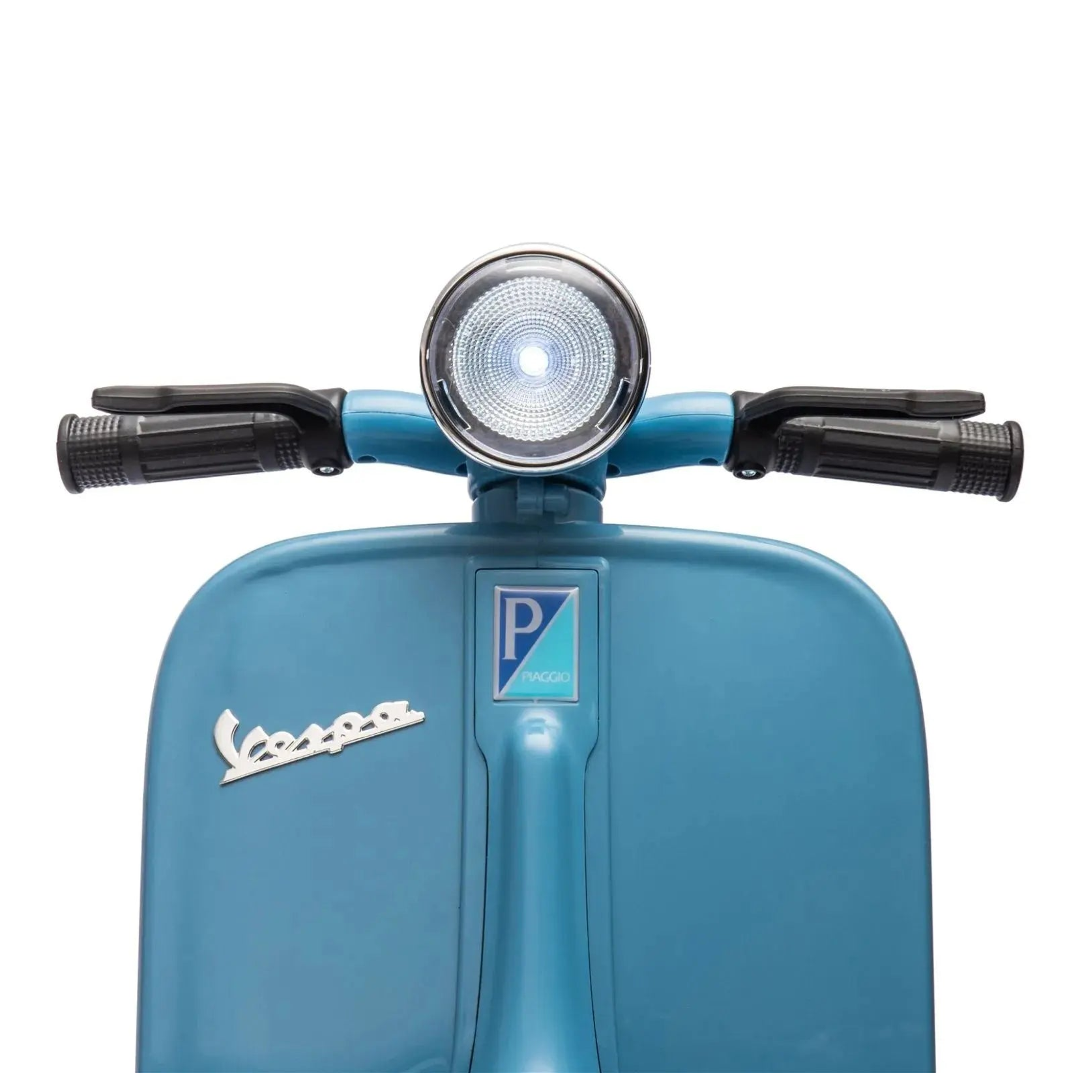 12V Kids' Vespa Electric Ride-On Scooter BLUE-7