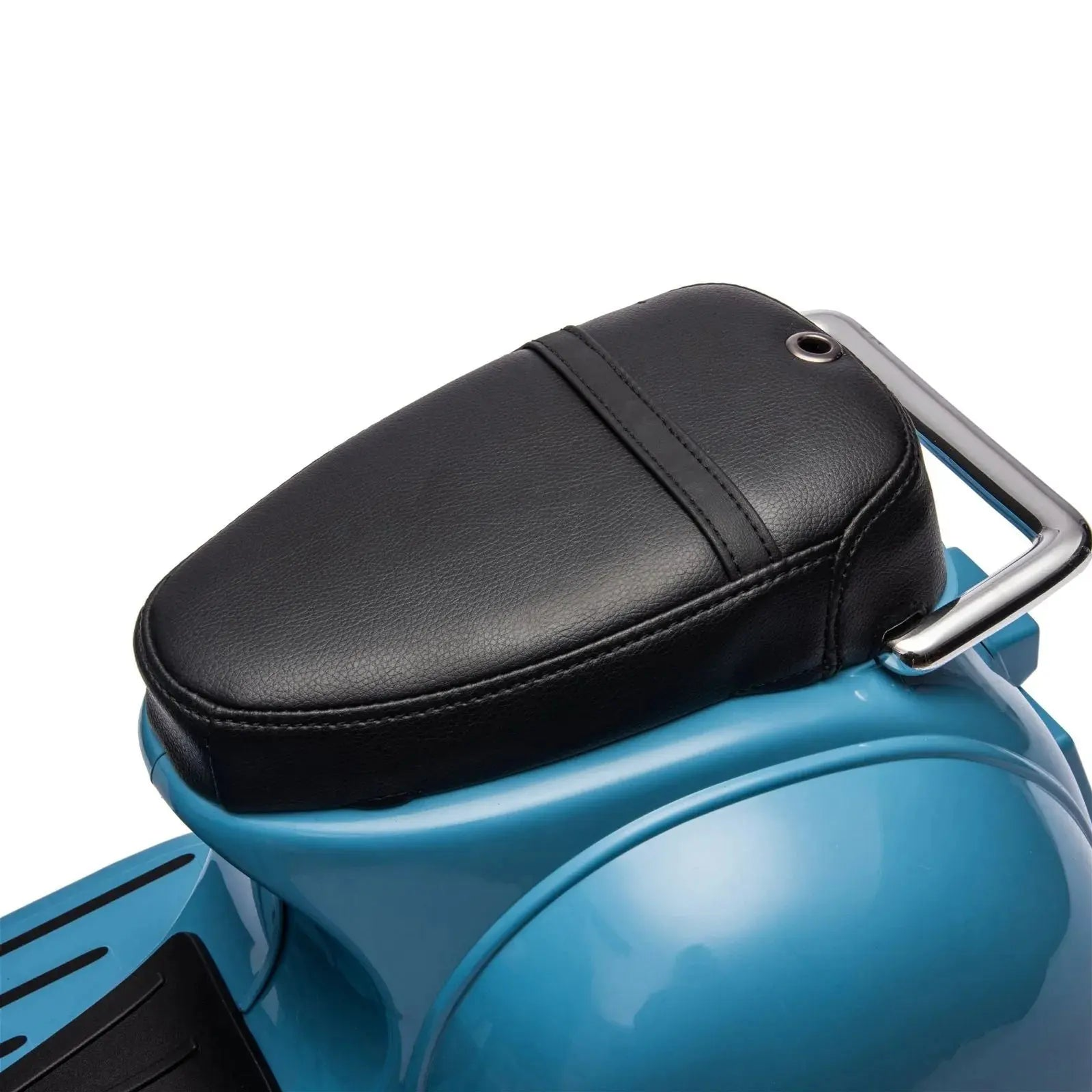 12V Kids' Vespa Electric Ride-On Scooter BLUE-8