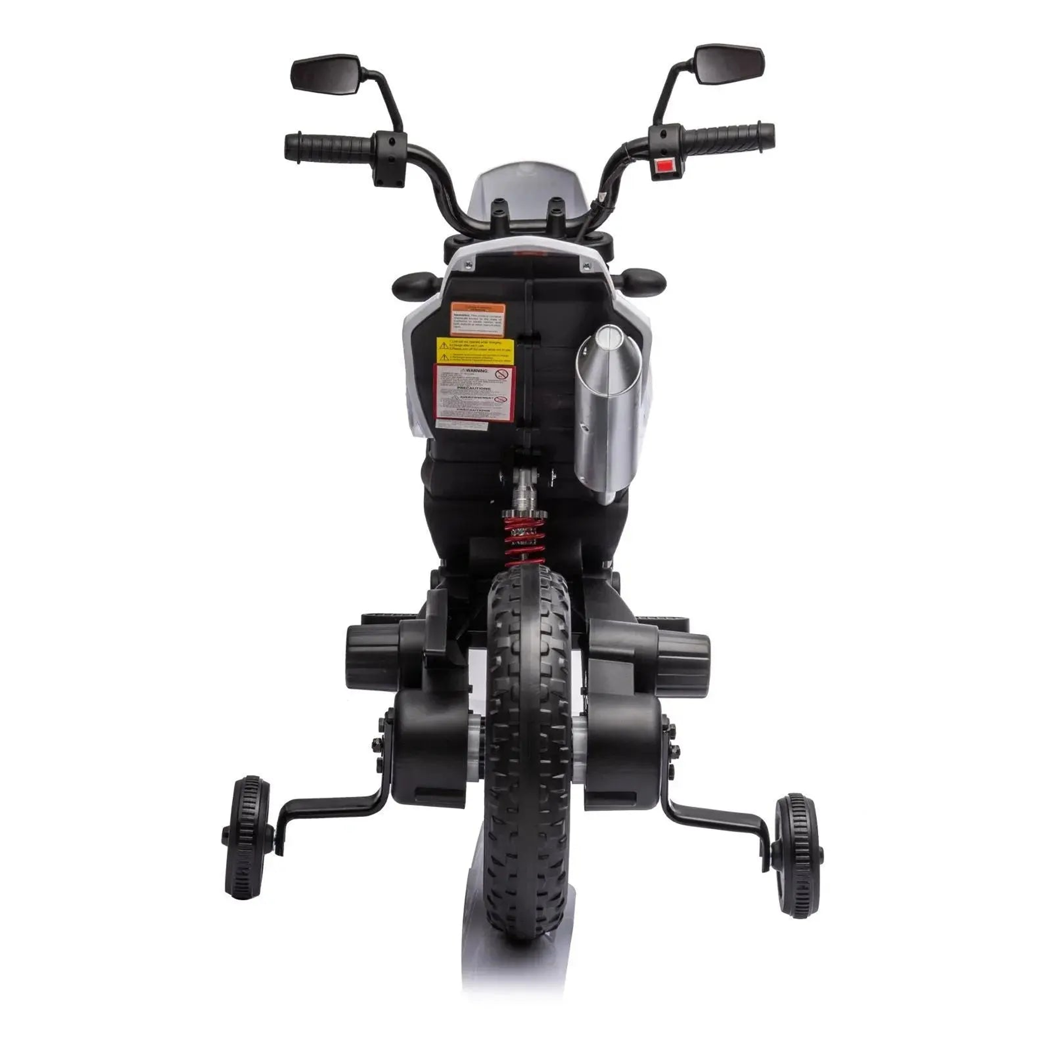 12V Aprilia Motorcycle 1 Seater Ride-on White-7