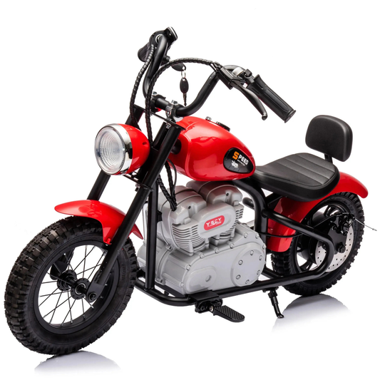 36V Freddo E-Chopper Red