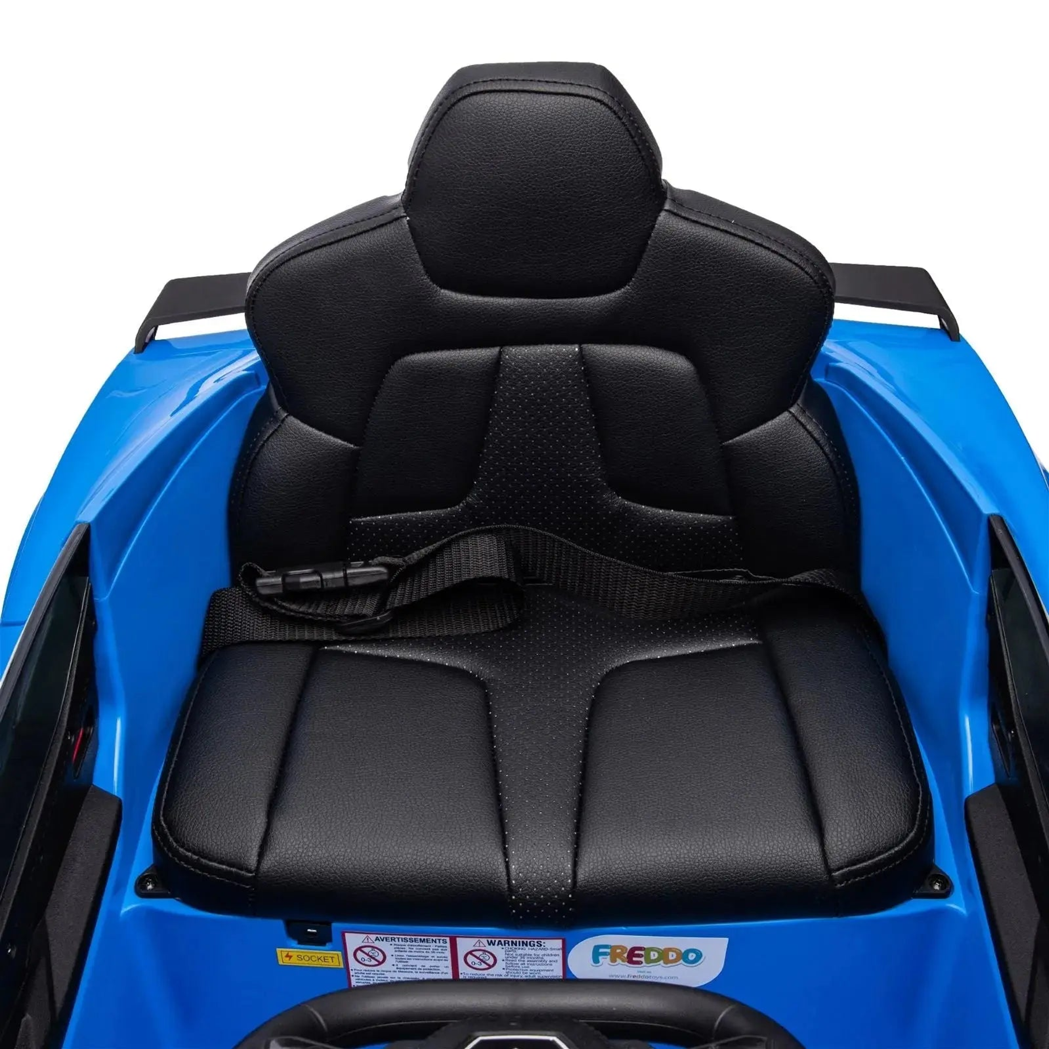12V Chevrolet Corvette C8 Stingray 1-Seater Kids Ride-On Car Blue-7