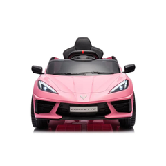 12V Chevrolet Corvette C8 Stingray 1-Seater Kids Ride-On Car Pink-4