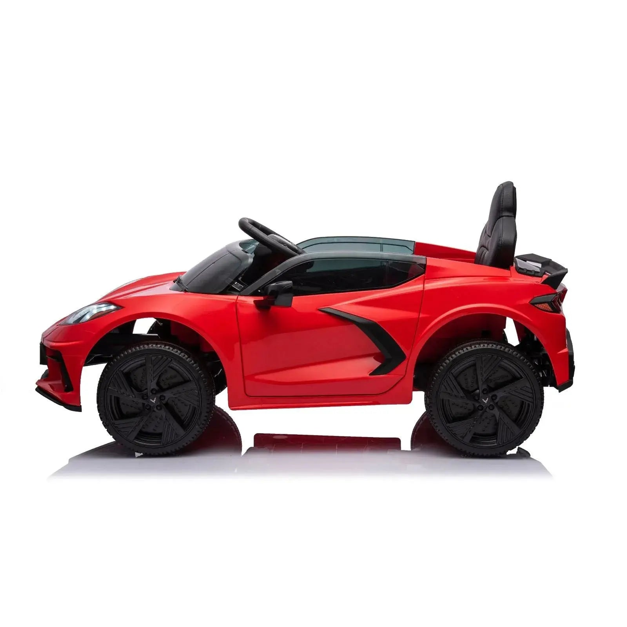 12V Chevrolet Corvette C8 Stingray 1-Seater Kids Ride-On Car Red-2