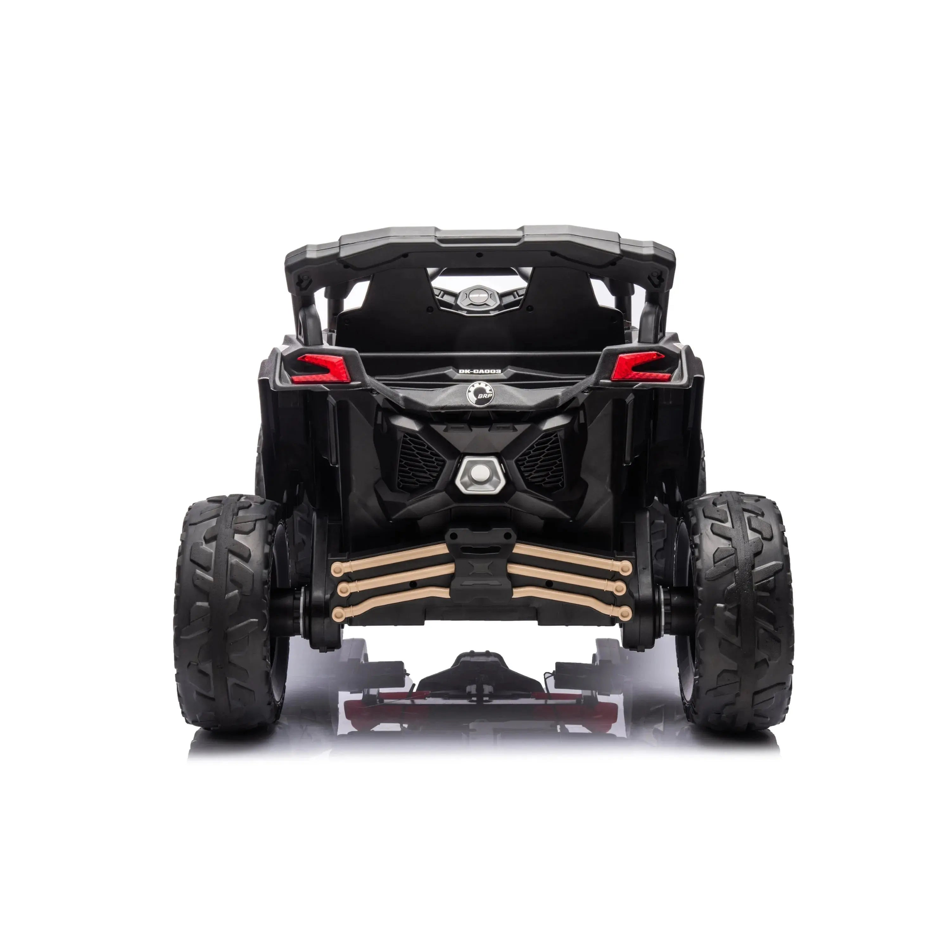 24V Can Am Maverick 1-Seater UTV Khaki-4