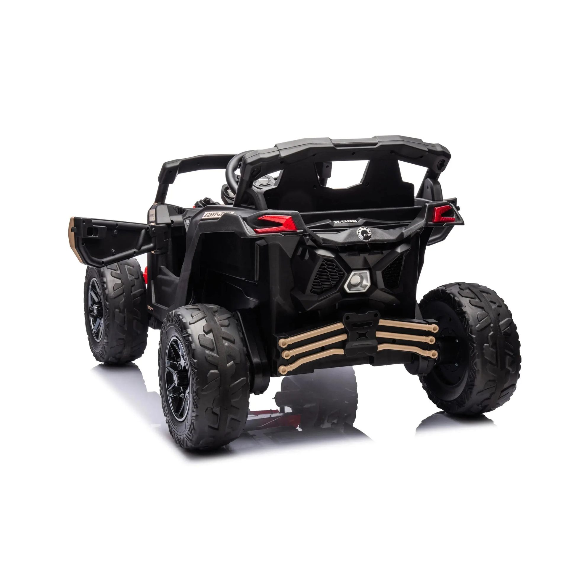24V Can Am Maverick 1-Seater UTV Khaki-10