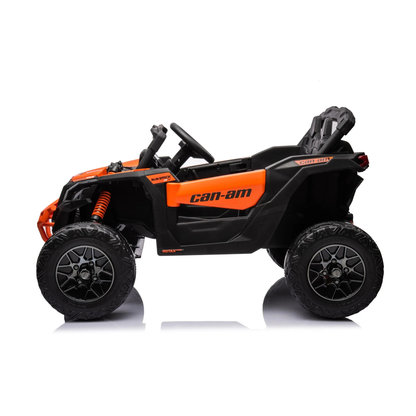 24V Can Am Maverick 1-Seater UTV Orange-2