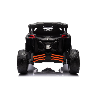 24V Can Am Maverick 1-Seater UTV Orange-4