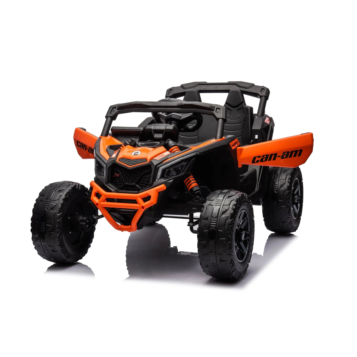 24V Can Am Maverick 1-Seater UTV Orange-6