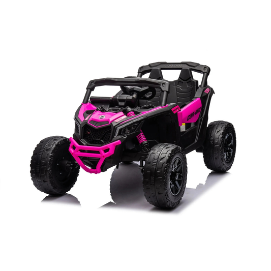 24V Can Am Maverick 1-Seater UTV Barbie Pink