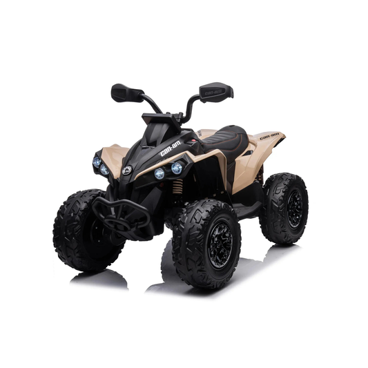 24V Can Am Renegade 1-Seater Kids ATV Khaki