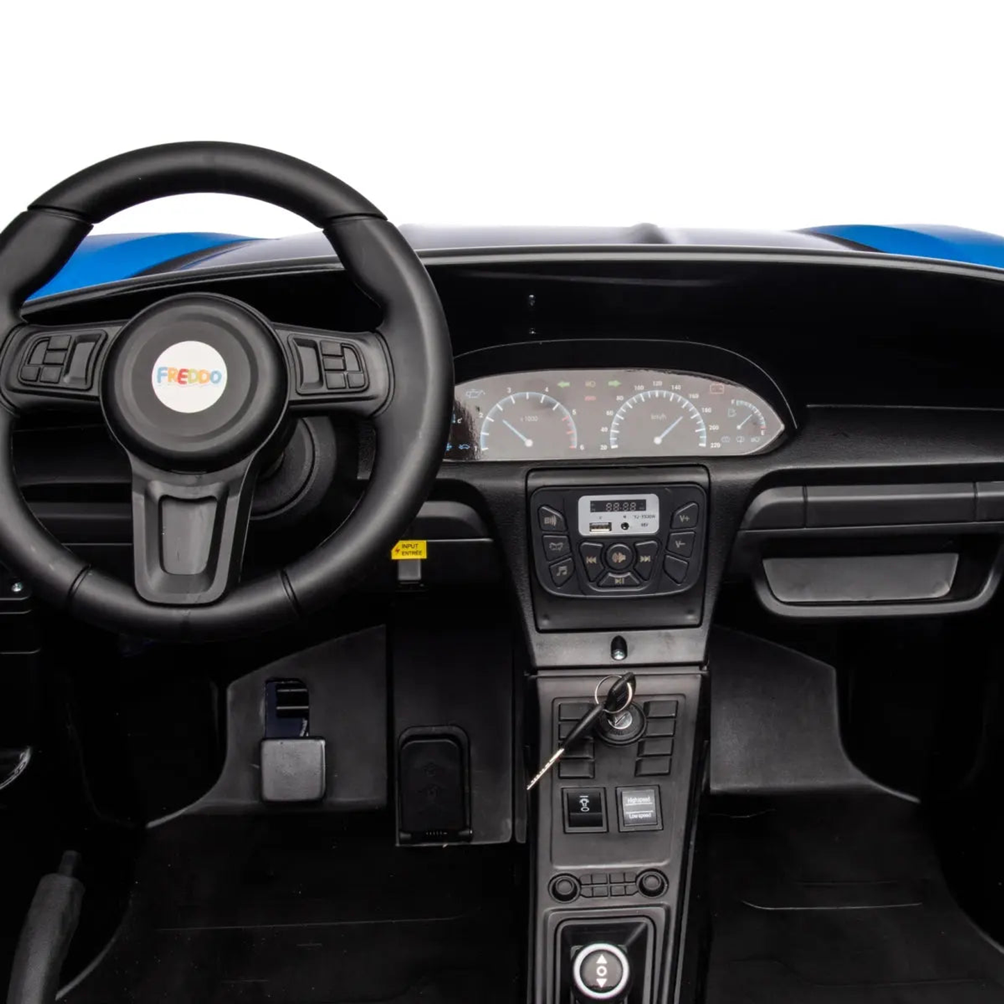 48V Freddo Rocket: World's Fastest 2-Seater Kids' Blue-7