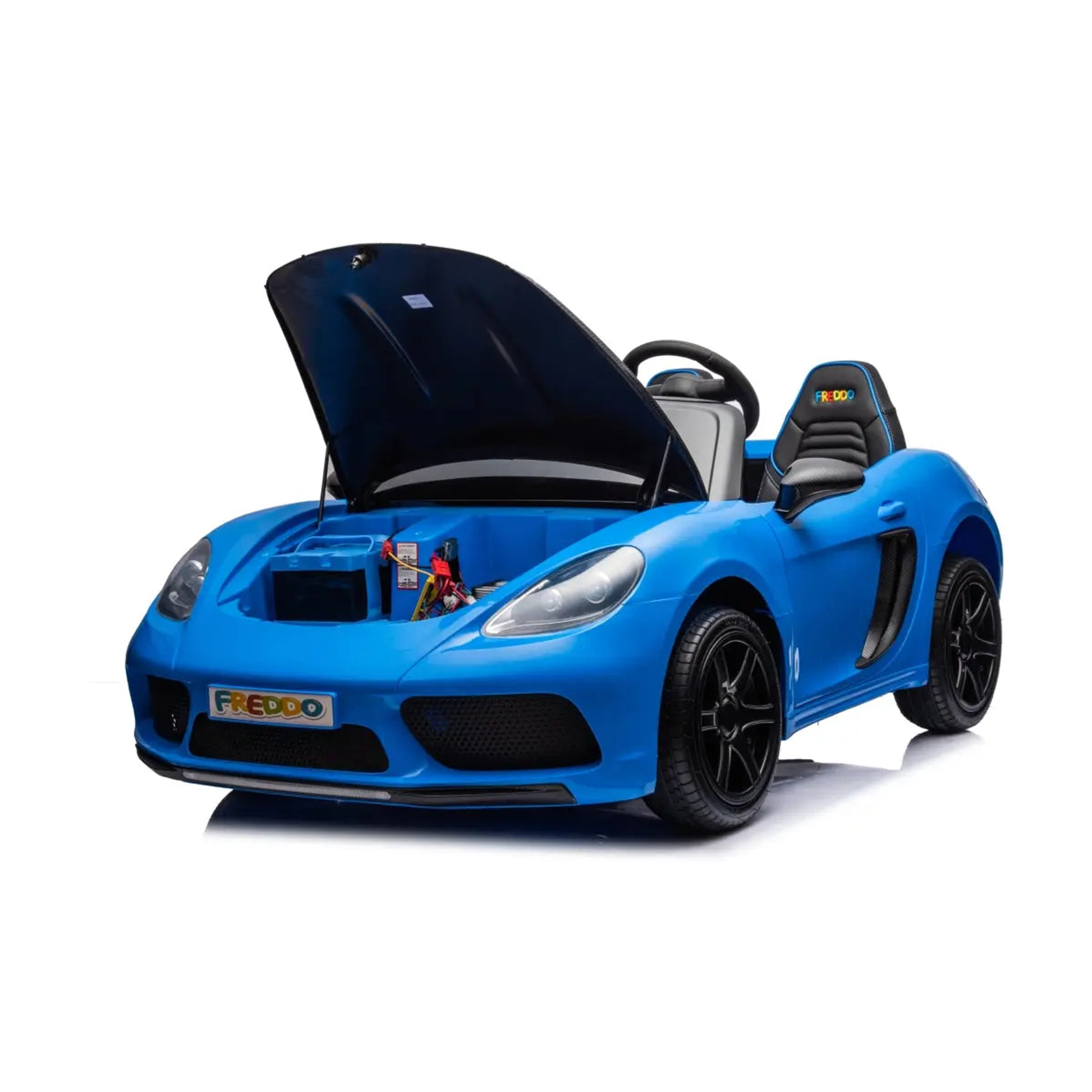 48V Freddo Rocket: World's Fastest 2-Seater Kids' Blue-10