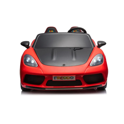 48V Freddo Rocket: World's Fastest 2-Seater Kids' Red-4