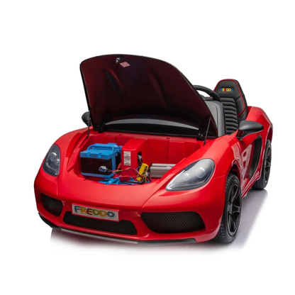 48V Freddo Rocket: World's Fastest 2-Seater Kids' Red-10
