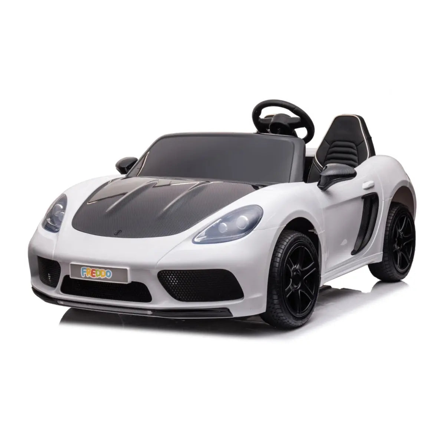 48V Freddo Rocket: World's Fastest 2-Seater Kids' White