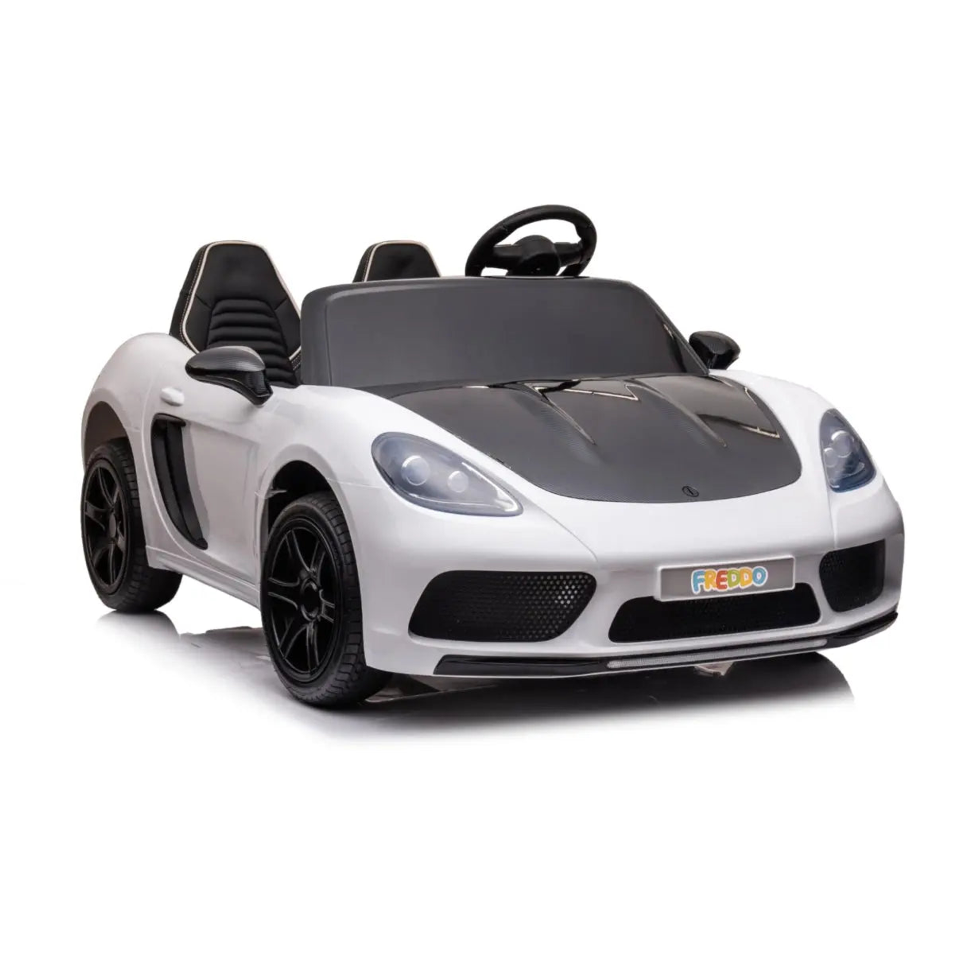 48V Freddo Rocket: World's Fastest 2-Seater Kids' White-2