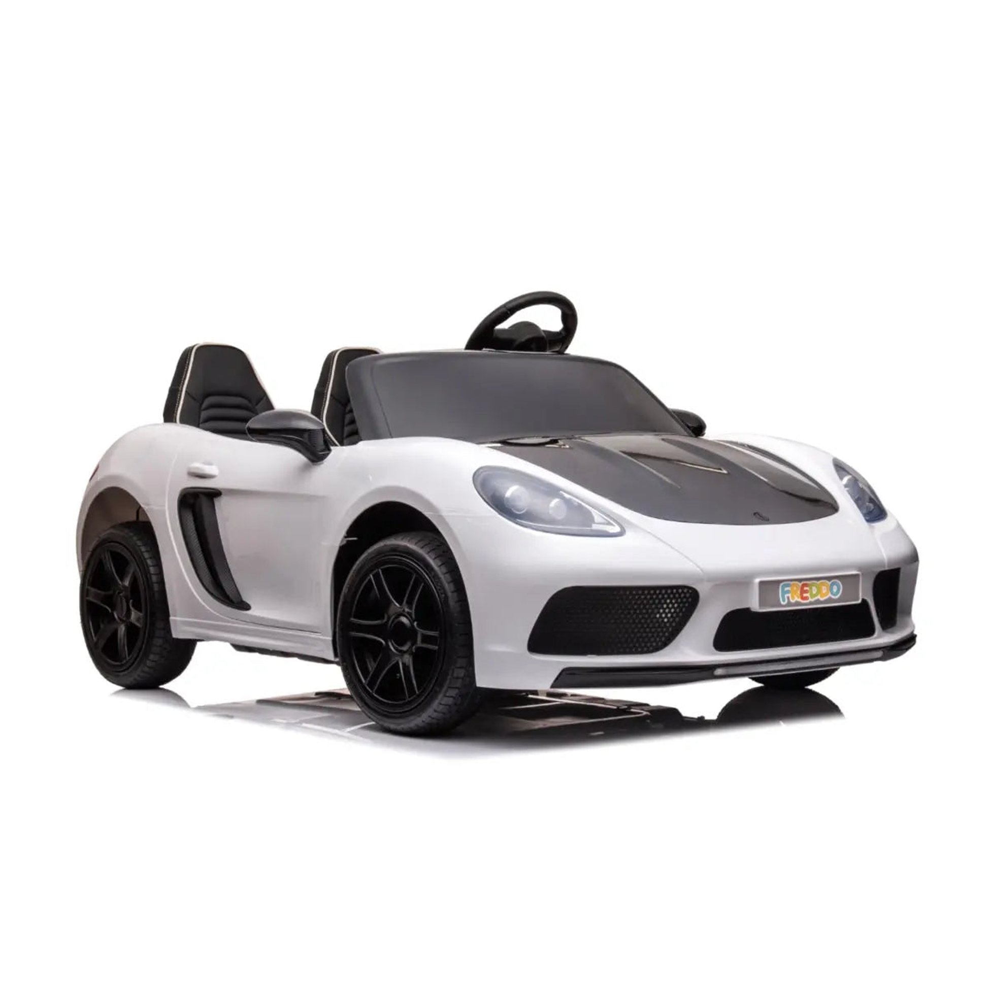48V Freddo Rocket: World's Fastest 2-Seater Kids' White-3