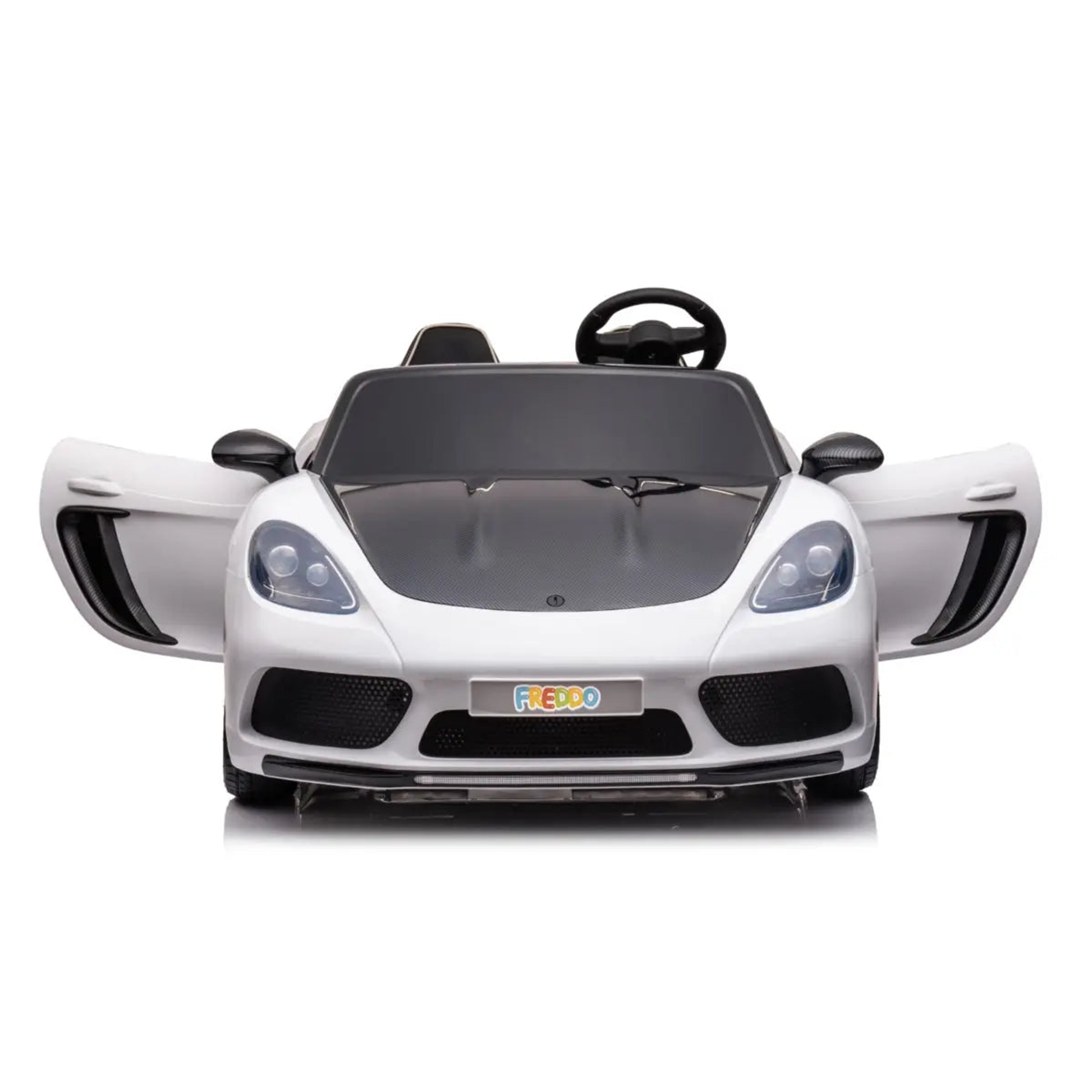 48V Freddo Rocket: World's Fastest 2-Seater Kids' White-4
