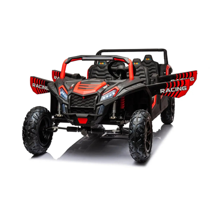 48V Freddo Beast XL: World's Fastest Kids' 4-Seater Red-5