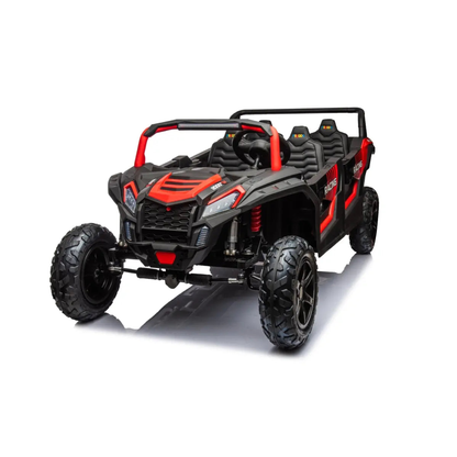 48V Freddo Beast XL: World's Fastest Kids' 4-Seater Red-6